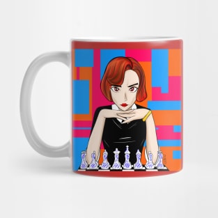 Beth the queen’s gambit in chessmaster Champion arts Mug